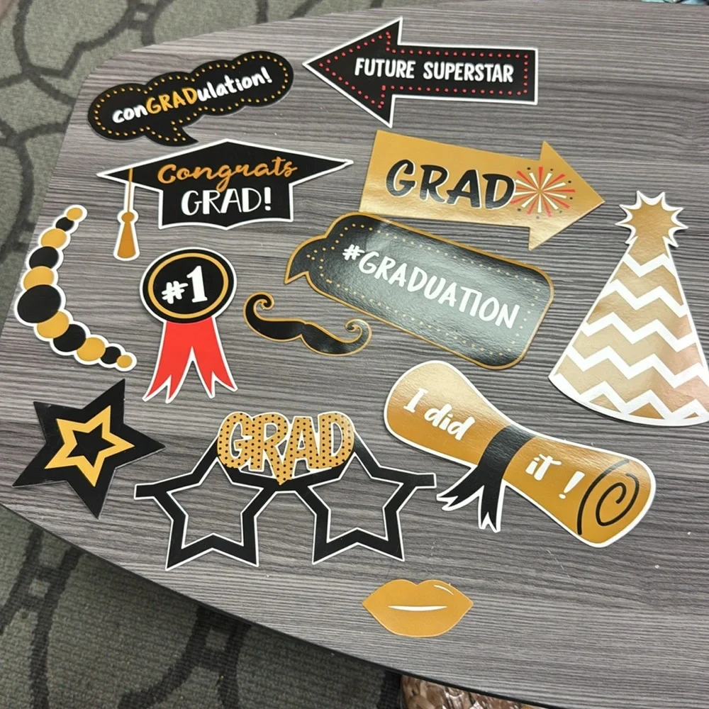 Congratulations Grad #graduation I did it! grad future superstar photo props